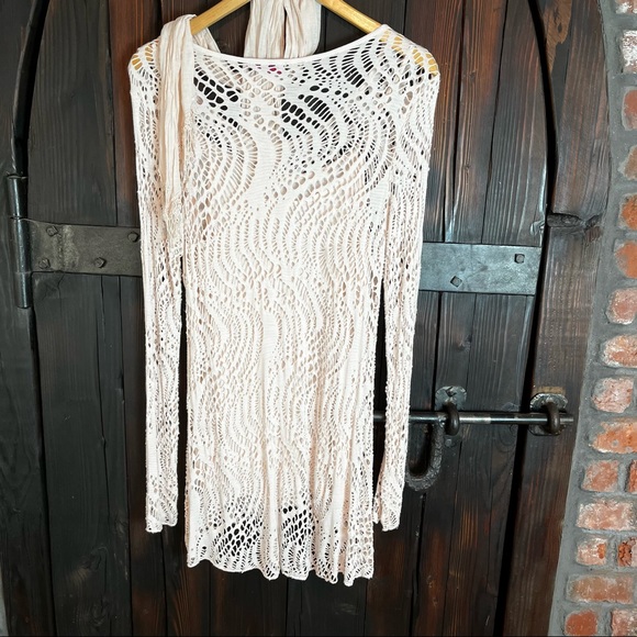 3pc Boho lace cutout top camisole set S - Picture 2 of 4